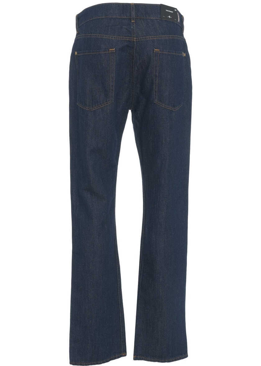 Blugi drepti 7 For All Mankind Straight leg jeans Blue Barbati (BM 17345095) 3