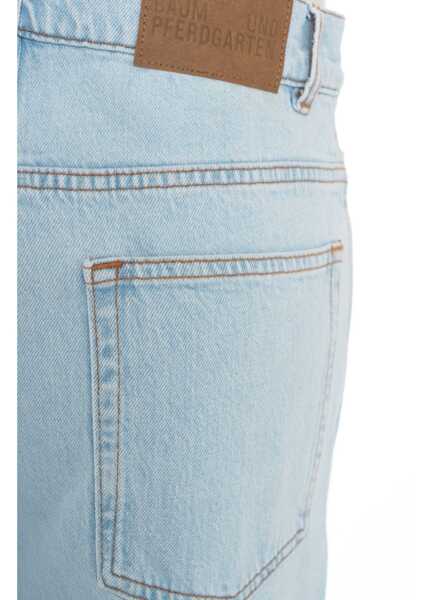 Blugi evazati Baum und Pferdgarten Wide leg jeans Nicocette Blue Femei (BM 17345098) 4