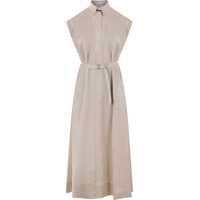 Rochii Long linen Dress Femei
