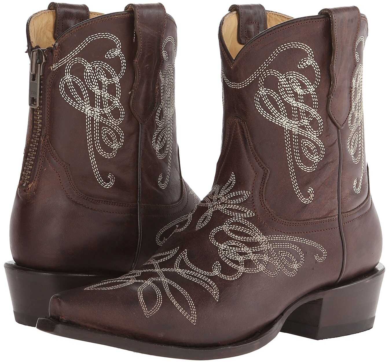 Gheata Stetson Adelle Unique Embroidered Brown