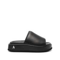 Sandale The Attico Mia Platform Leather Slides Femei
