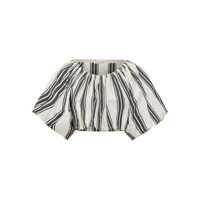 Camasi Philosophy Di Lorenzo Serafini Cropped Shirt Femei