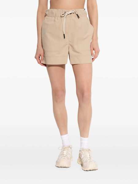 Pantaloni casual Moncler Grenoble Moncler Grenoble Shorts Beige Femei (BM 17346243) 3