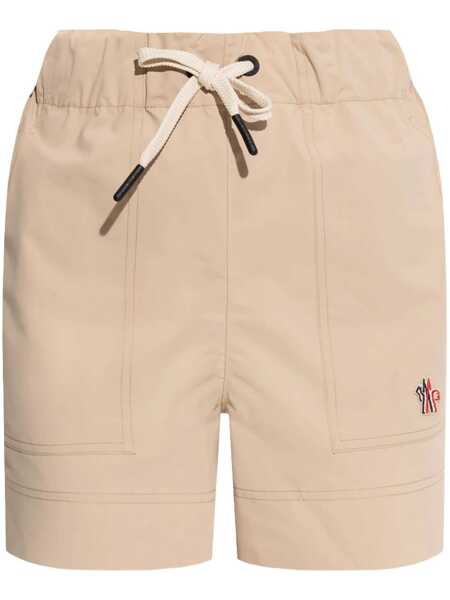 Pantaloni casual Moncler Grenoble Moncler Grenoble Shorts Beige Femei (BM 17346243) 1