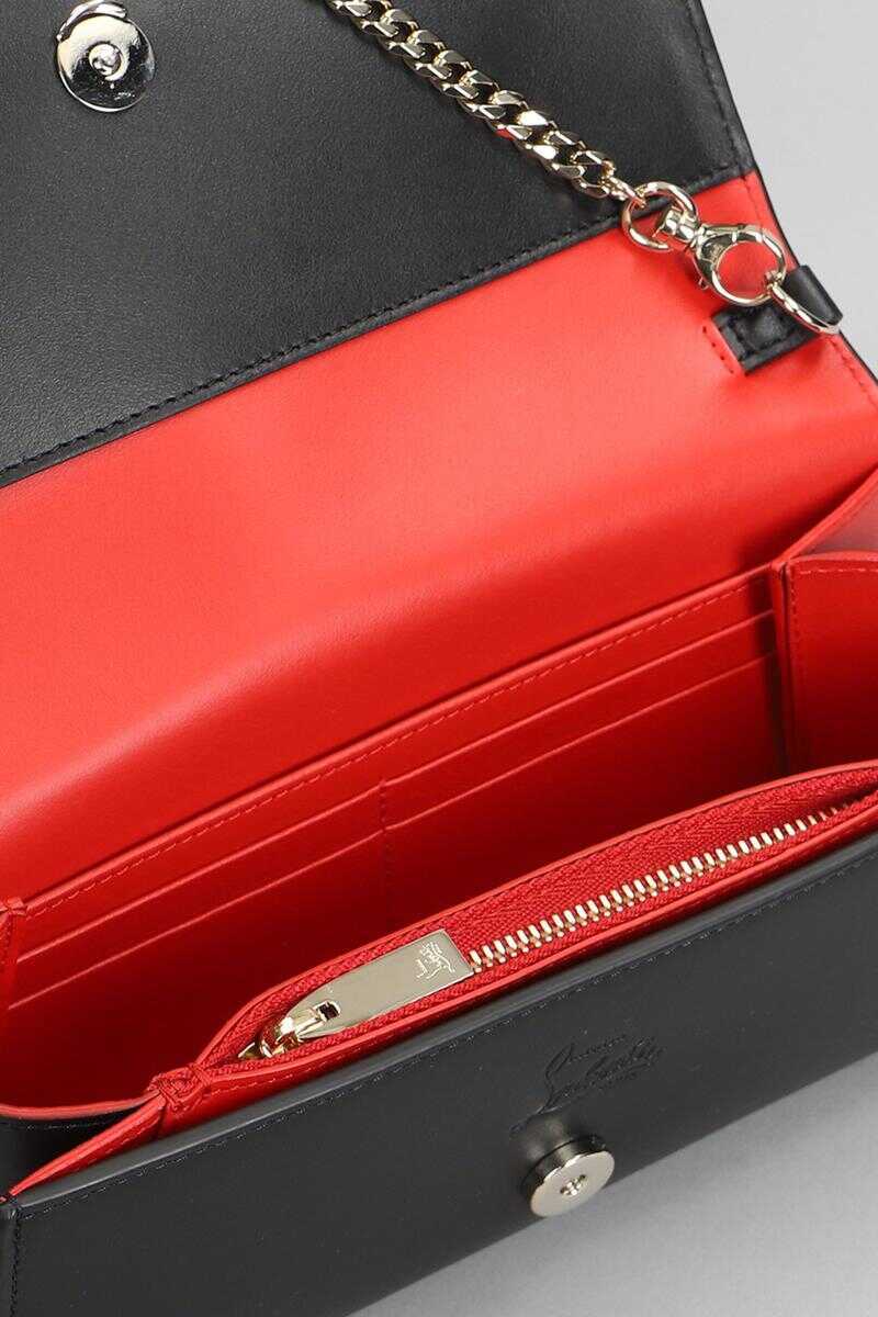 Genti de umar Christian Louboutin Christian Louboutin Loubi54 Shoulder Bag Black Femei (BM 17346396) 4