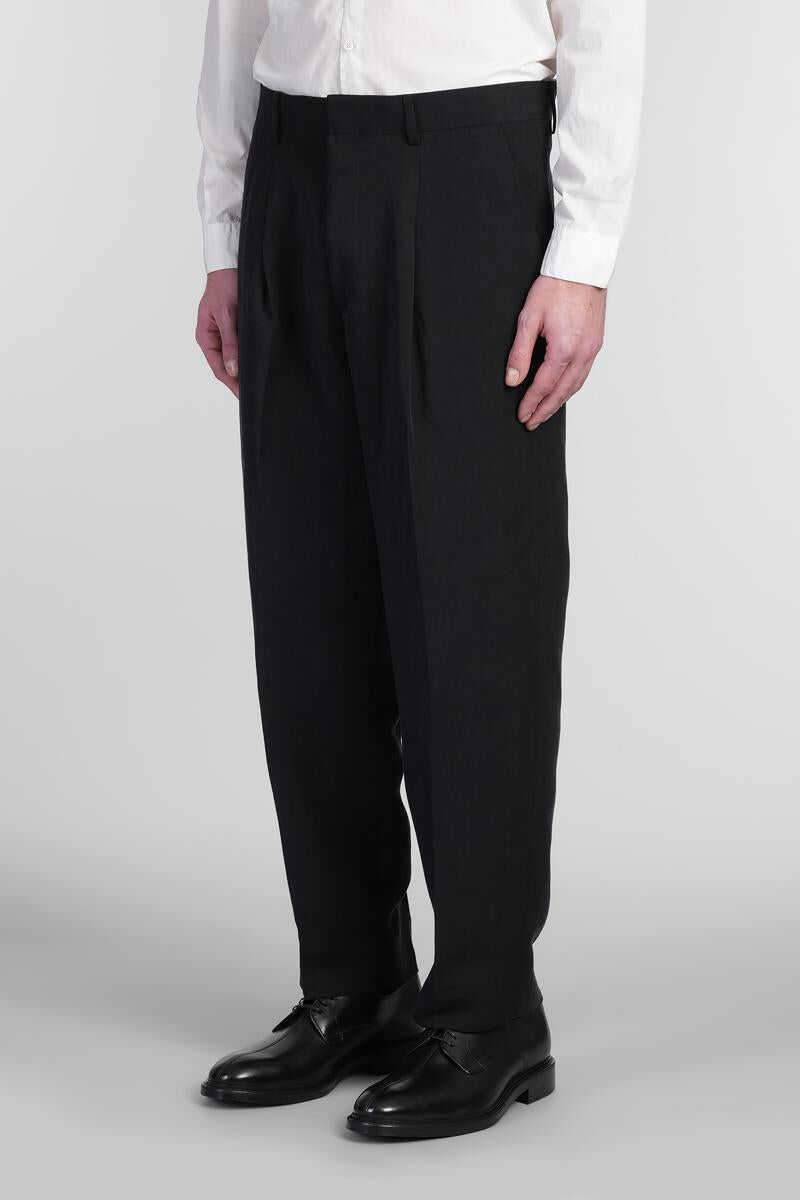 Pantaloni COSTUMEIN Costumein Vincent Pants Black Barbati (BM 17346456) 4