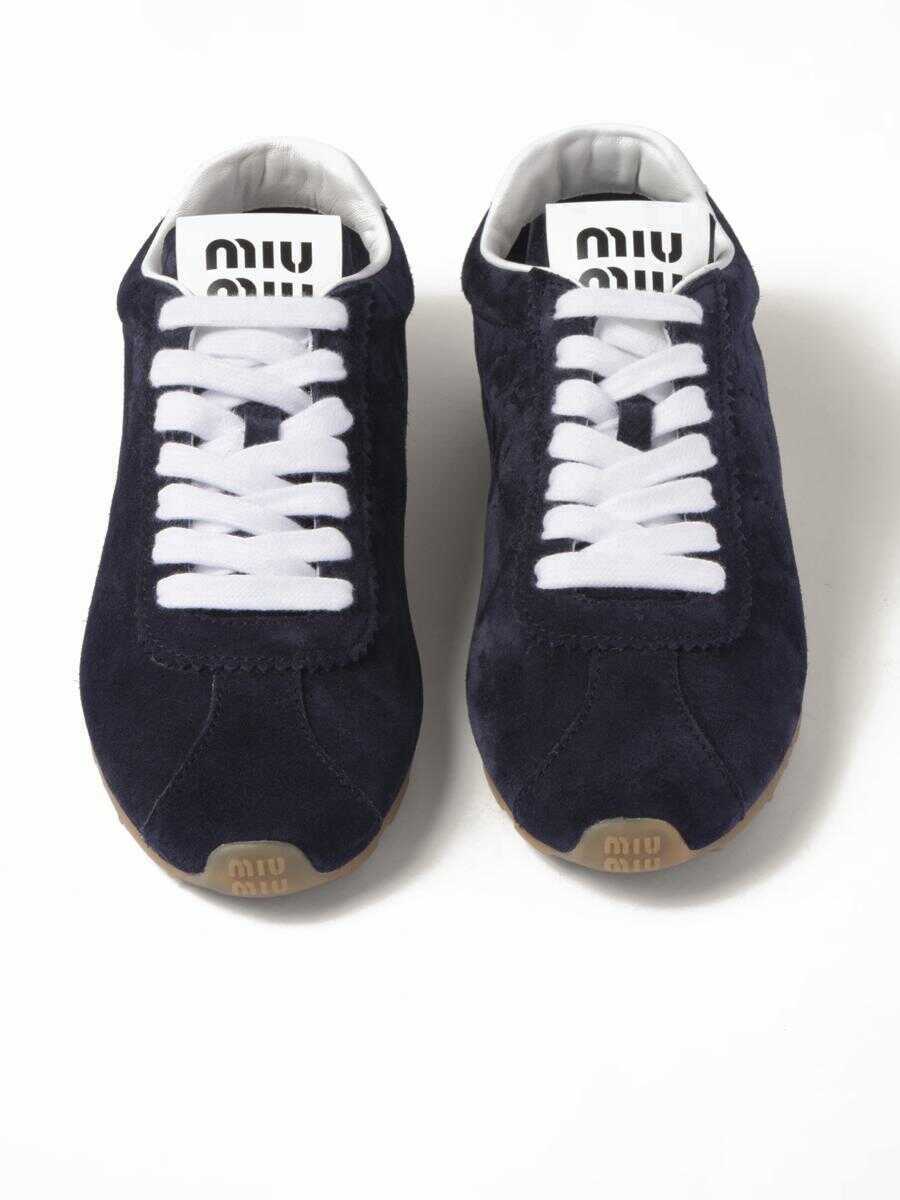 Sneakers Miu Miu Miu Miu Plume Sneakers Blue Femei (BM 17346777) 2