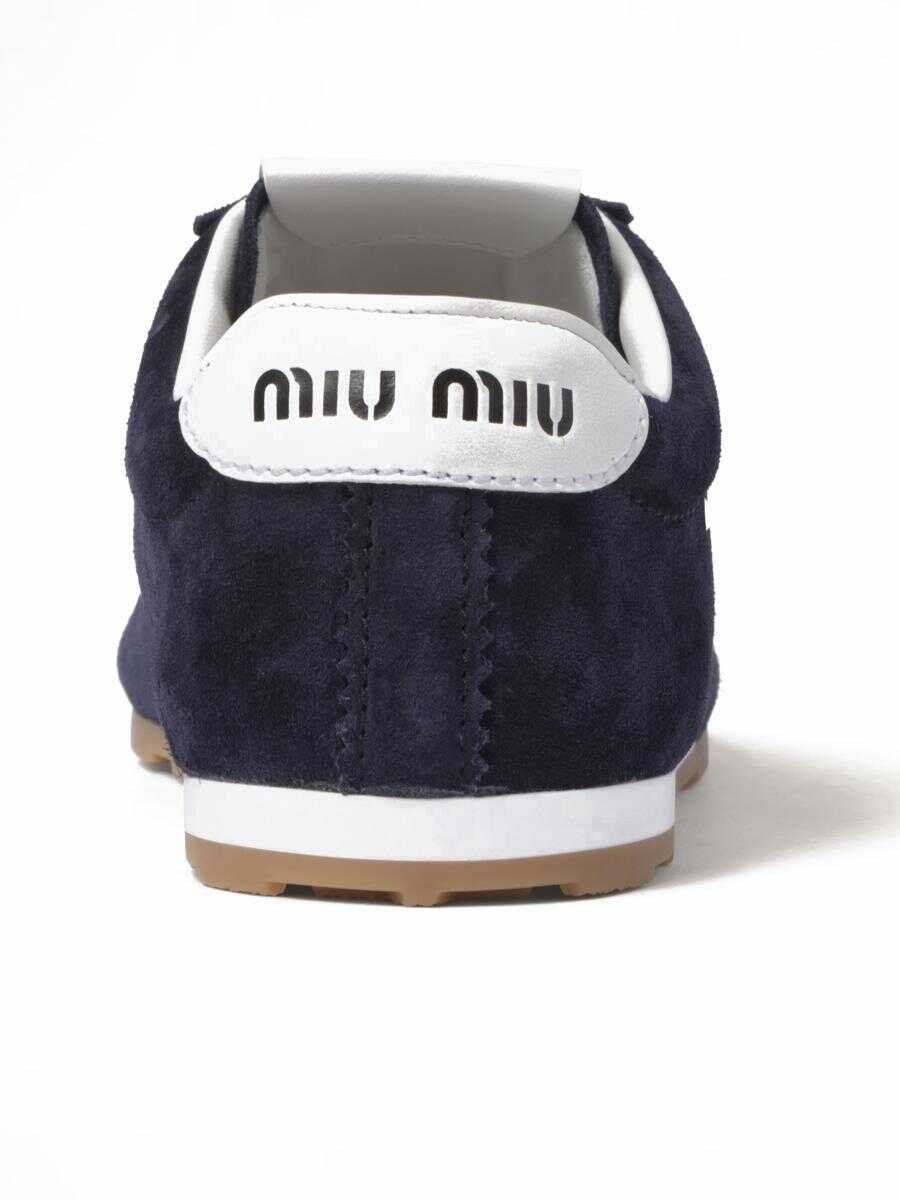 Sneakers Miu Miu Miu Miu Plume Sneakers Blue Femei (BM 17346777) 4