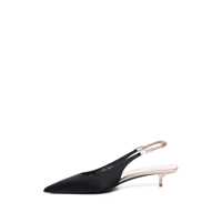 Pantofi Saint Laurent Dama - Pantofi cu toc Saint Laurent Saint Laurent 30Mm Cherish Slingback Pumps NERO/PARTRIDGE PINK/ Femei (BM 17347170) - B-mall.ro