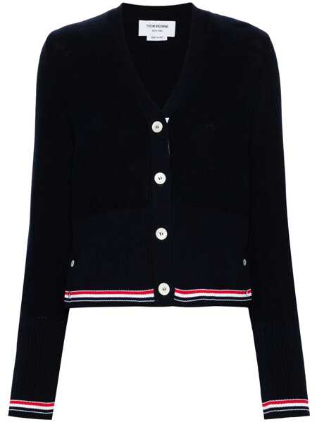Pulovere Thom Browne Thom Browne Knitwear BLUE Femei (BM 17348712) 1