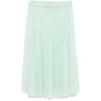 Fuste Fabiana Filippi Light Blue Midi Skirt Femei