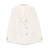 Sacouri Tagliatore Cotton Blend Double-Breasted Jacket Femei