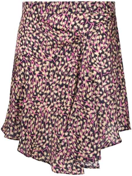 Fuste Isabel Marant Isabel Marant Selena Asymmetric Draped Skirt MULTICOLOR Femei (BM 17349351) 1