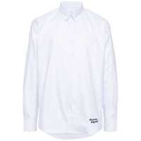 Camasi Maison Kitsuné Handwritting Casual Bd Shirt Clothing Barbati