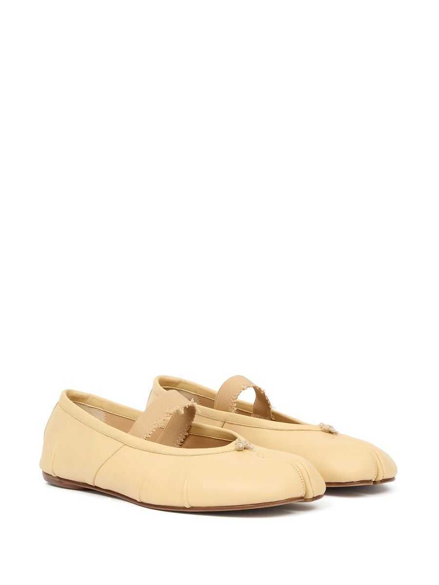 Balerini Maison Margiela Maison Margiela Tabi Ballerina Shoes BL/NUDE Femei (BM 17350257) 2