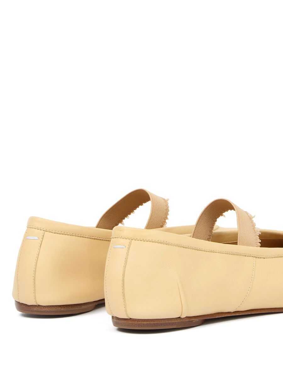 Balerini Maison Margiela Maison Margiela Tabi Ballerina Shoes BL/NUDE Femei (BM 17350257) 4