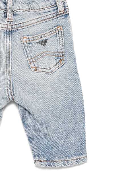 Pantaloni casual Emporio Armani 5 POCKETS PANT Blue Baieti (BM 17351013) 3