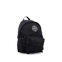 Rucsacuri pentru Baieti - Rucsacuri Stone Island BACKPACK Black Baieti (BM 17351067) - B-mall.ro