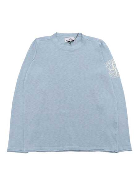 Pulovere Stone Island SWEATER Light Blue Baieti (BM 17351070) 1