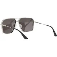 Accesorii Alexander McQueen pentru Barbati - Ochelari de soare Alexander McQueen Square Sunglasses SILVER/SILVER SMOKE Barbati (BM 17351137) - B-mall.ro