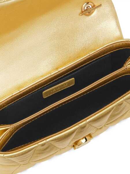 Genti de umar Versace Lambskin Kleio Mini Shoulder Bag GOLD-VERSACE GOLD Femei (BM 17351221) 5