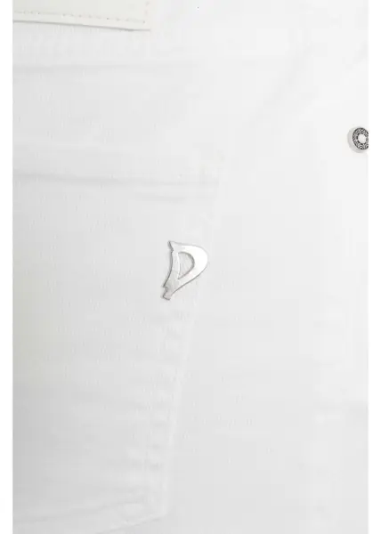 Rochii casual Dondup Denim midi skirt White Femei (BM 17351401) 5
