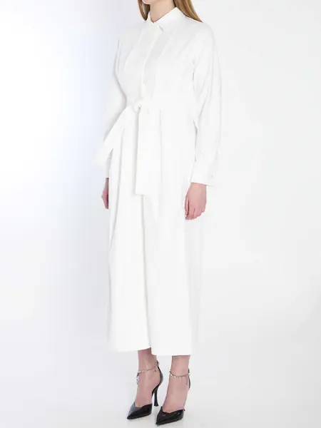 Rochii elegante Max Mara Long Shirt Dress WHITE Femei (BM 17351581) 2