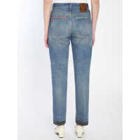 Blugi Valentino Garavani Dama - Blugi Valentino Garavani Floral Print Jeans LIGHT BLUE Femei (BM 17351587) - B-mall.ro
