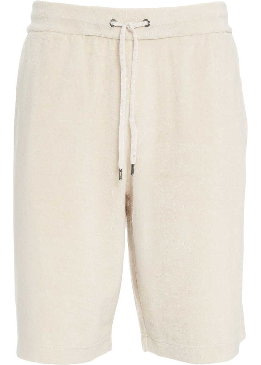 Pantaloni scurti Herno Terry cloth shorts Beige Barbati (BM 17351644) 1
