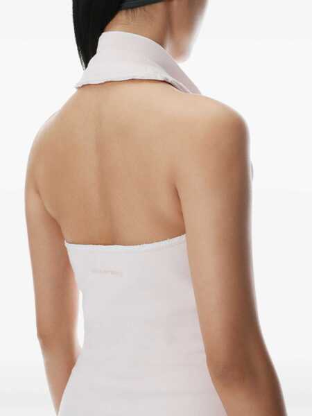 Rochii elegante Alexander Wang Layered Polo-Style Mini Dress PINK Femei (BM 17351674) 5