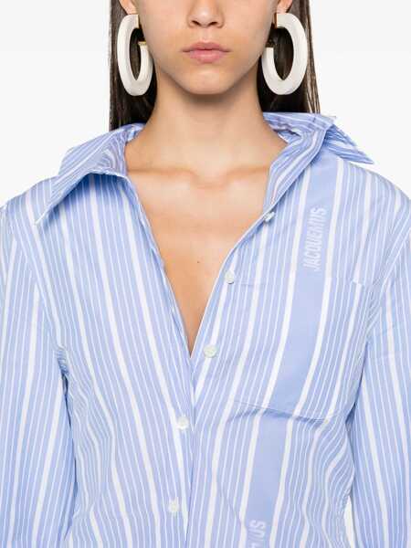 Camasi JACQUEMUS Pablo Shirt LIGHT BLUE Femei (BM 17351686) 4