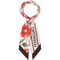 Fulare Bandeau With Bouquet Print Femei