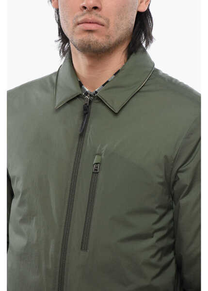 Jachete Woolrich Coach Reversible Windbreaker Green Barbati (BM 17352085) 3