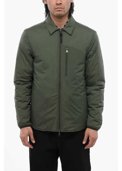 Jachete Woolrich Coach Reversible Windbreaker Green Barbati (BM 17352085) 1