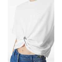 Tricouri Versace Dama - Tricouri Versace Versace 1978 Re-Edition Logo Safety Pin T-Shirt WHITE Femei (BM 17352147) - B-mall.ro