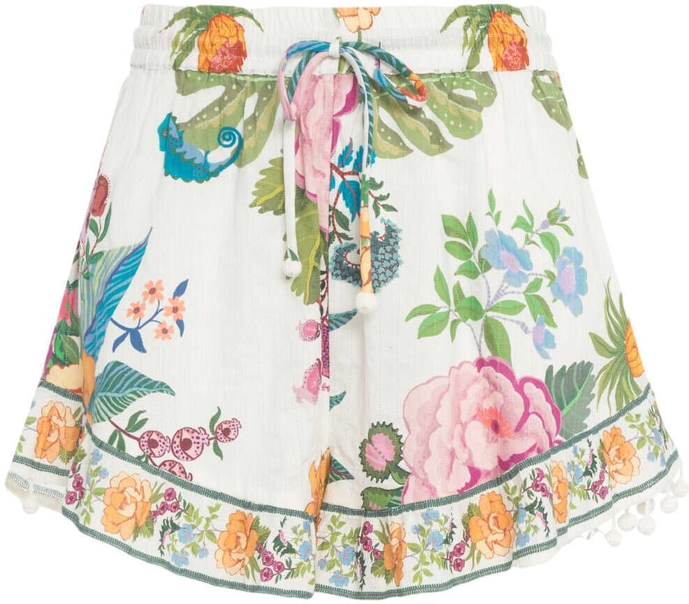Pantaloni scurti Farmrio Shorts with floral print White Femei (BM 17352730) 1