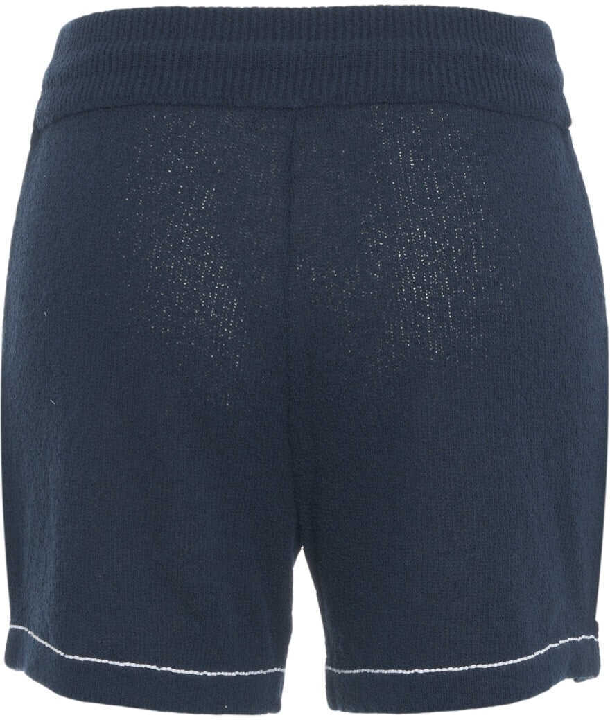 Pantaloni scurti Roberto Collina Terry cloth shorts Blue Femei (BM 17352922) 3