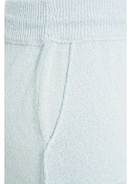 Pantaloni scurti Roberto Collina Terry cloth shorts Blue Femei (BM 17352922) 4