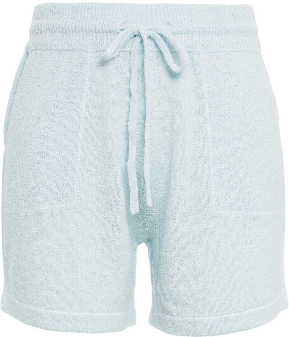 Pantaloni scurti Roberto Collina Terry cloth shorts Blue Femei (BM 17352922) 1