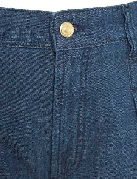 Pantaloni eleganti Cambio Wide leg pants Alina Blue Femei (BM 17352946) 4