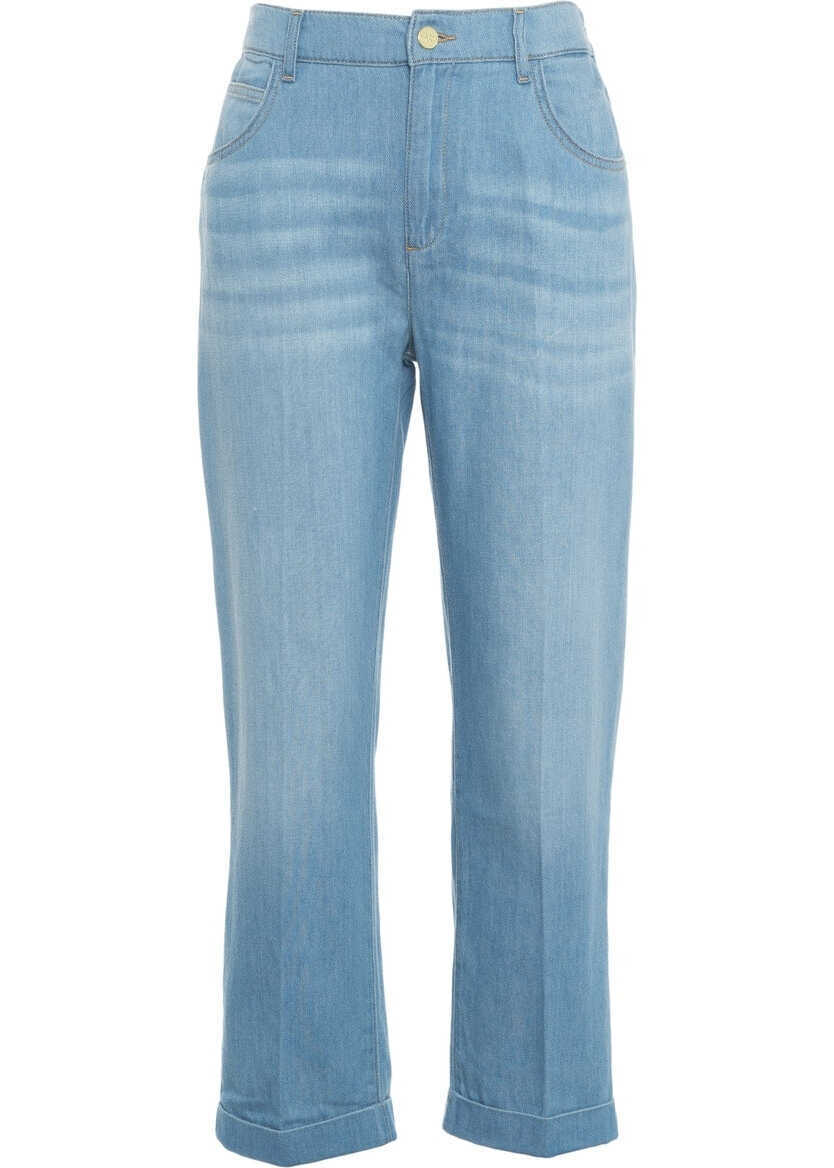 Blugi drepti Kaos Straight fit jeans Nicole Blue Femei (BM 17352958) 1
