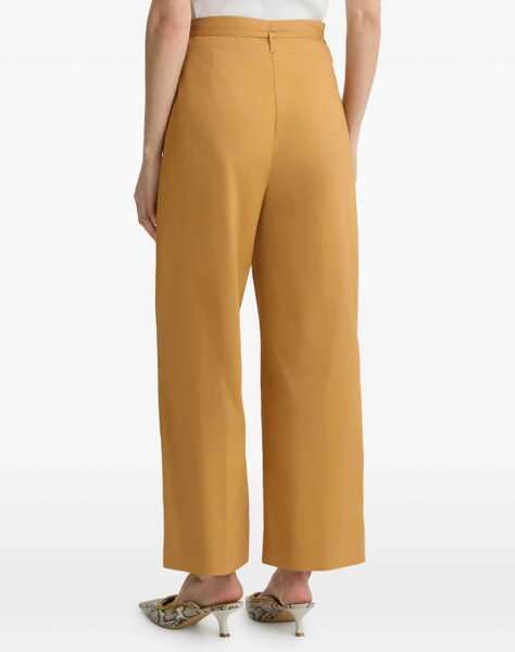 Pantaloni eleganti Liu Jo Pants with belt Yellow Femei (BM 17352976) 5