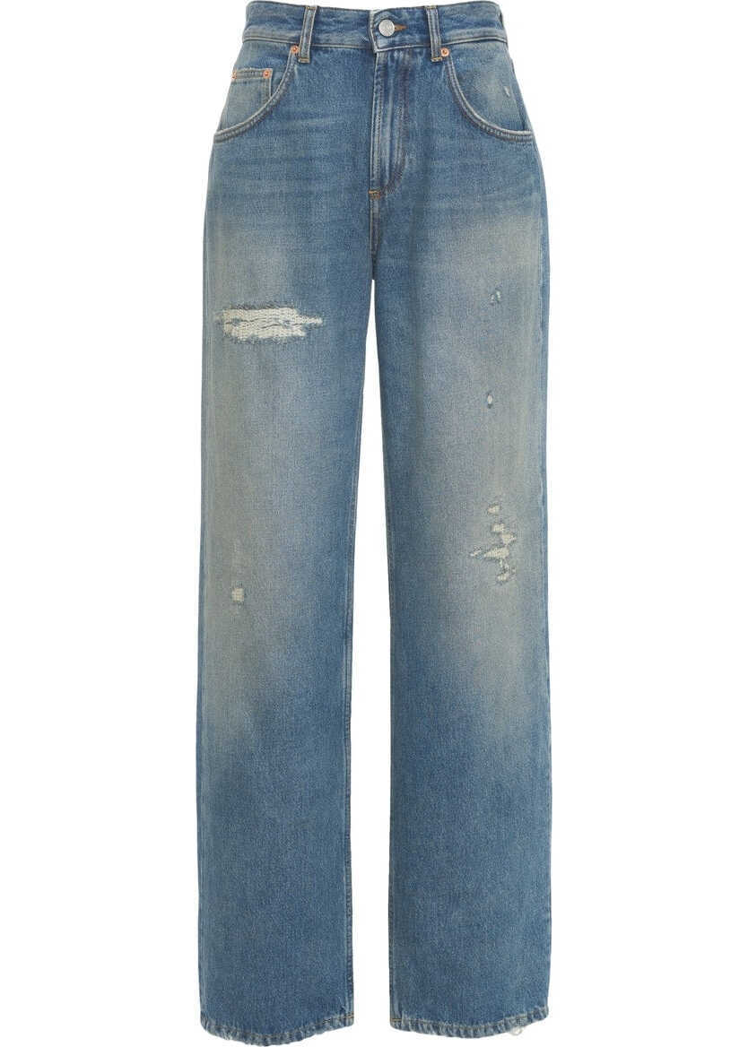 Blugi evazati Department Five Wide leg jeans Pop Blue Femei (BM 17352982) 1