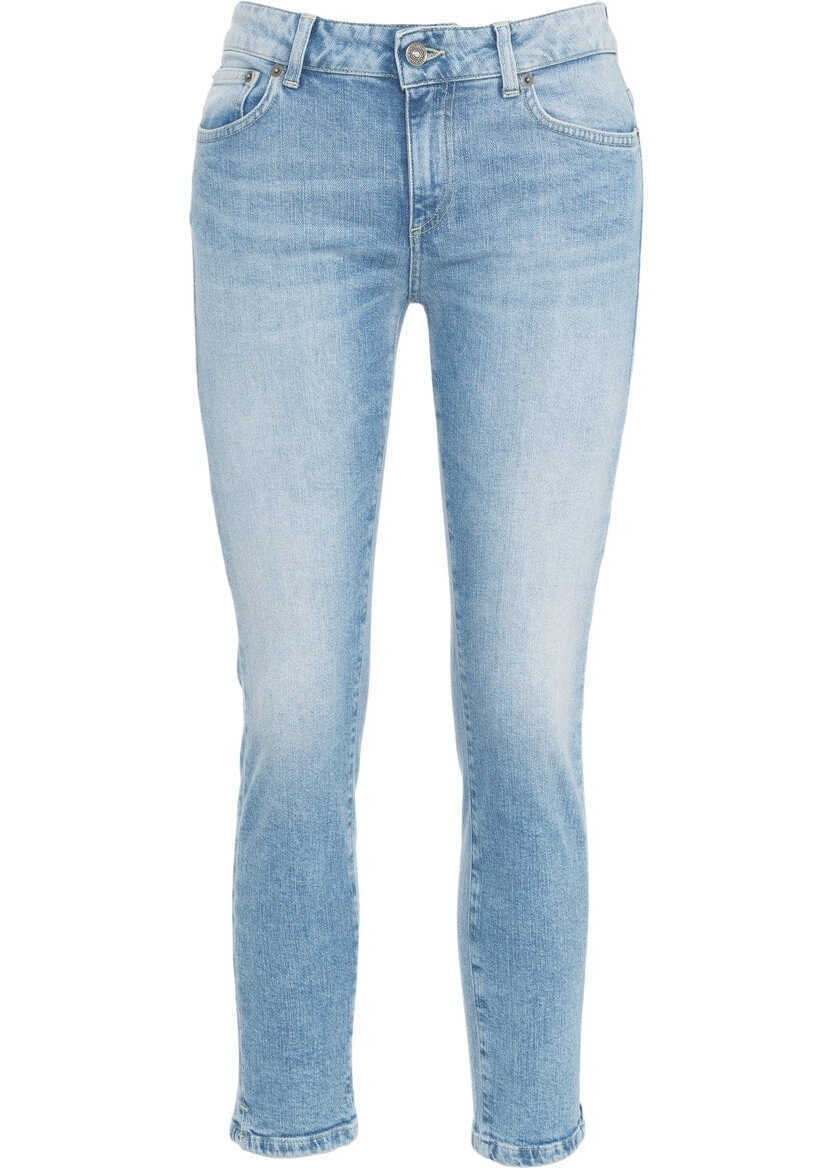 Blugi skinny Dondup Slim fit jeans Rose Blue Femei (BM 17352991) 2