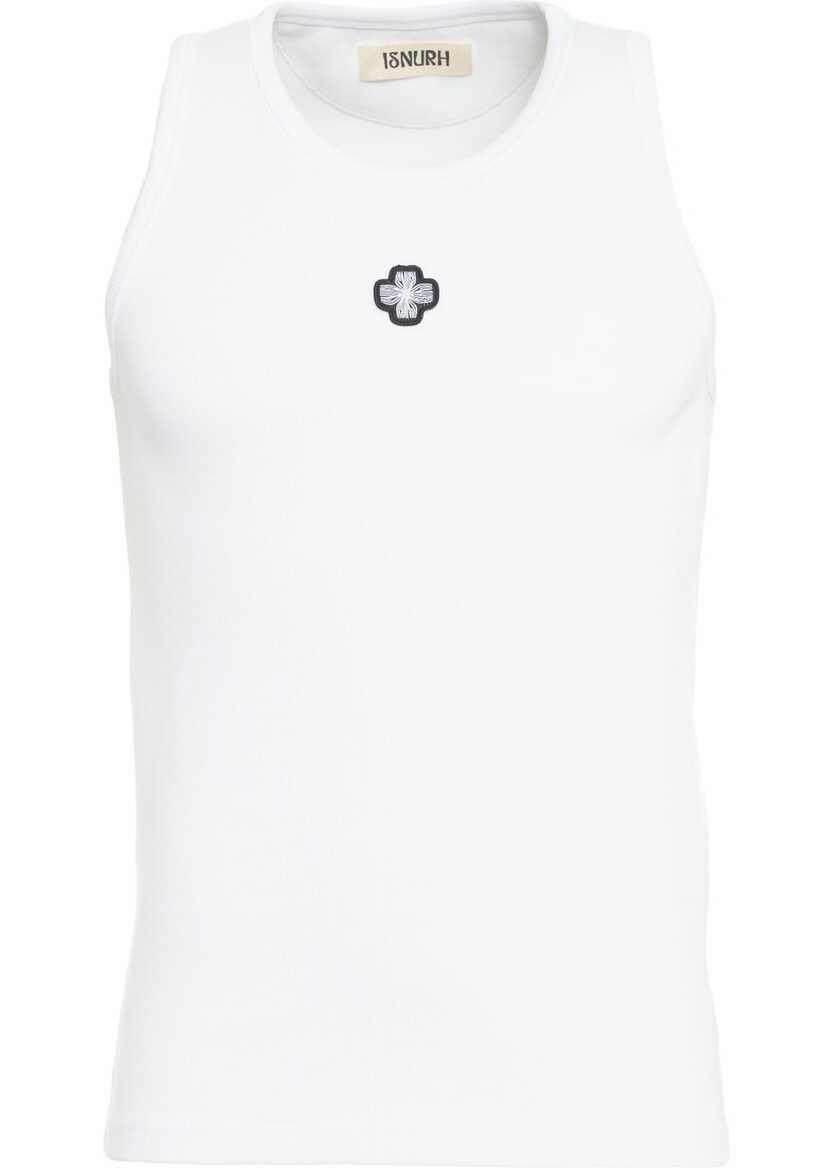 Chiloti Isnurh Ribbed tank top Flower White Barbati (BM 17353000) 1