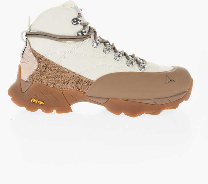 Ghete ROA Tech Fabric Andreas Hiking Boots With Vibram Sole Beige Barbati (BM 17353108) 3