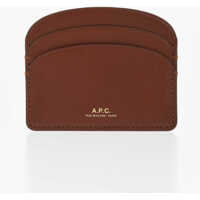 Portofele Solid Color Leather Card Holder Femei