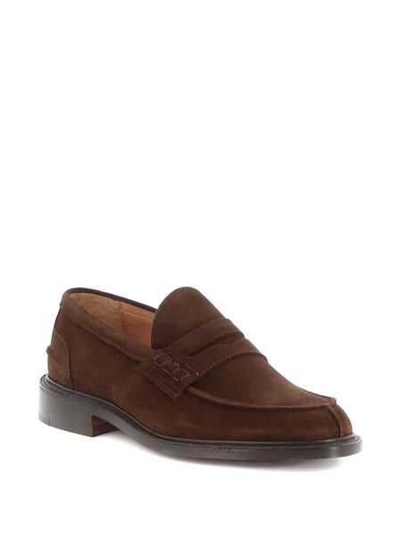 Mocasini TRICKERS LOAFERS JAMES SUEDE CHOCOLATE Chocolate Barbati (BM 17353227) 2