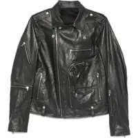Geci de piele Leather Bauhaus Jacket Barbati