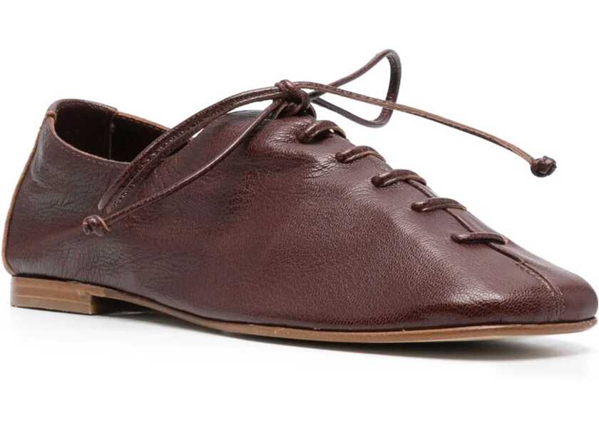 Pantofi casual HEREU Stringed Plegada BROWN Femei (BM 17353336) 2